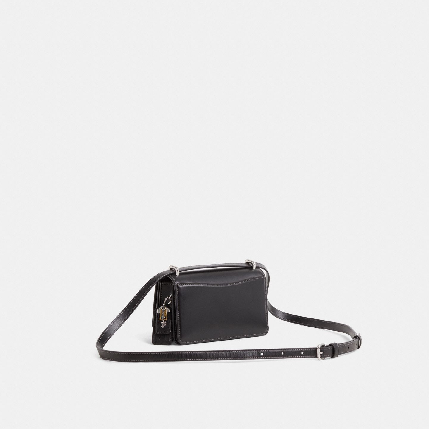 Женская сумка Coach Custom Bandit Crossbody, цвет: Серебряный / Чёрный — фото 2