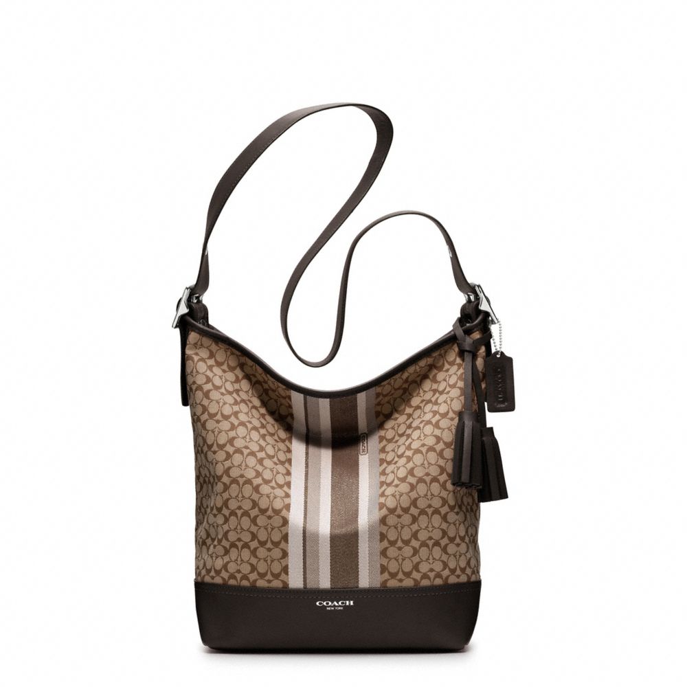 Restored Legacy Signature Stripe Duffle | Bags | Coach | COACH®