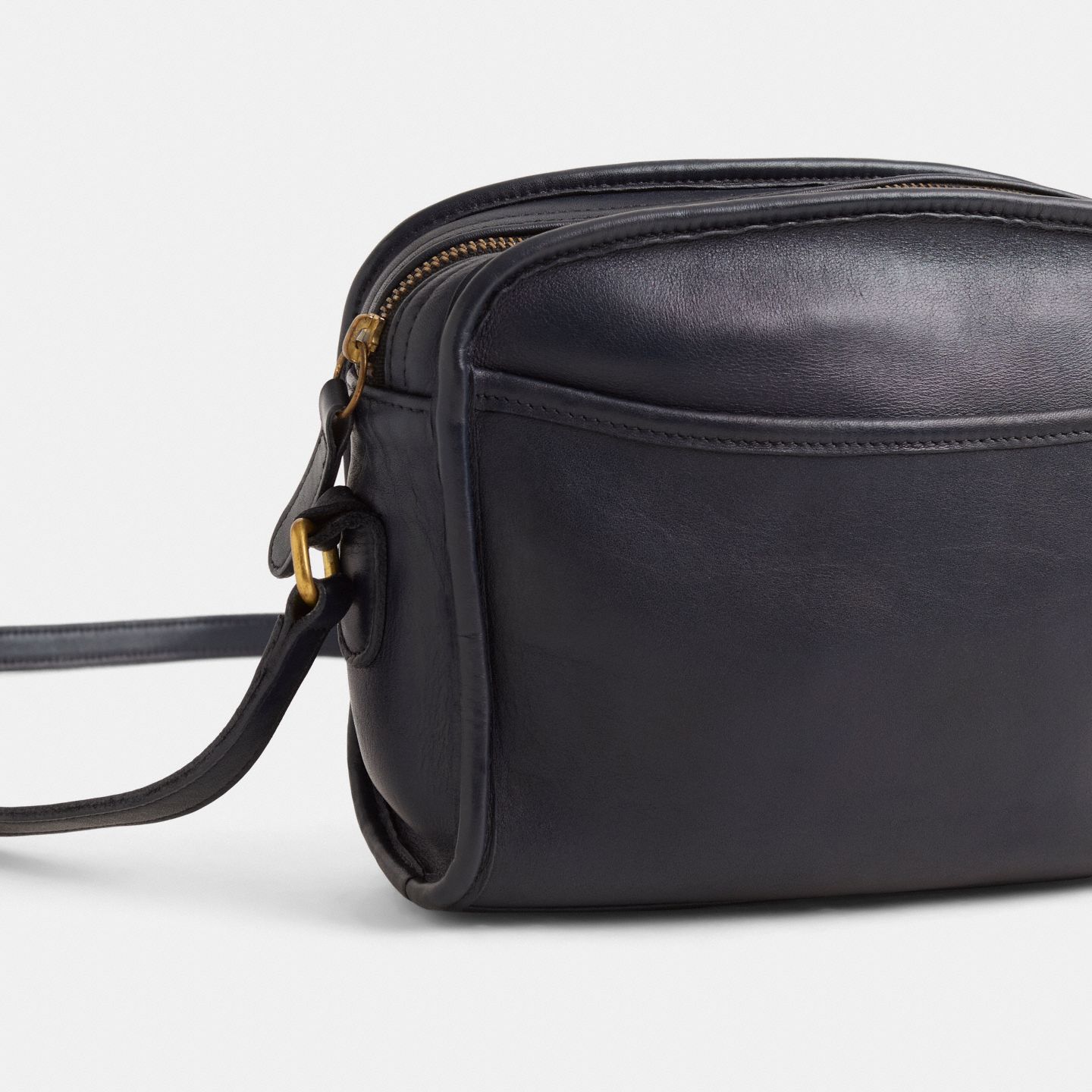 Женская сумка Coach Vintage Metropolis Zip, цвет: Тёмно-синий — фото 4