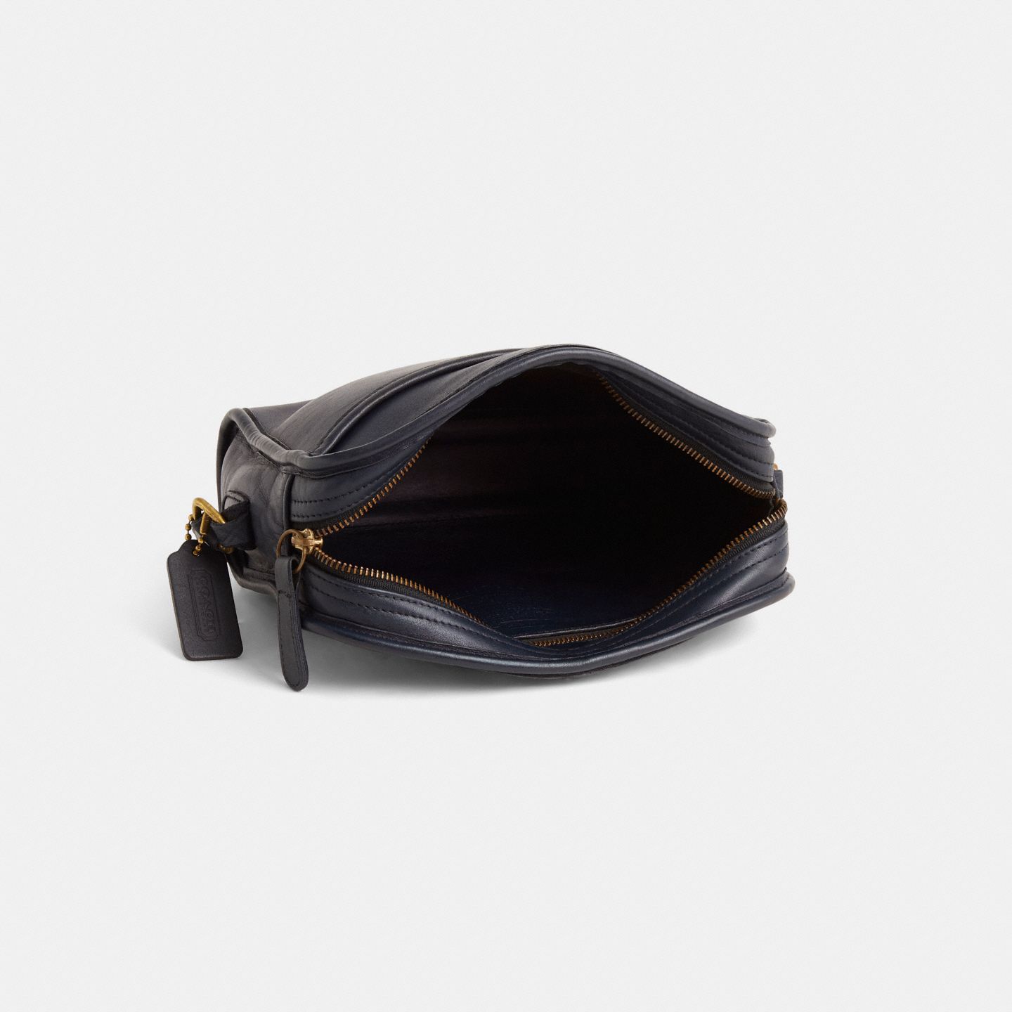 Женская сумка Coach Vintage Metropolis Zip, цвет: Тёмно-синий — фото 3