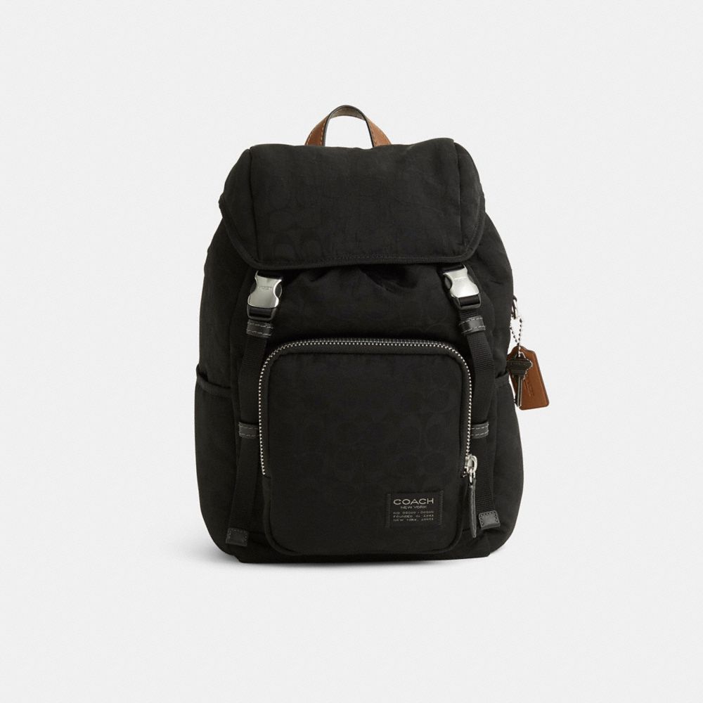 COACH®,Restored Logan Backpack,,Front View