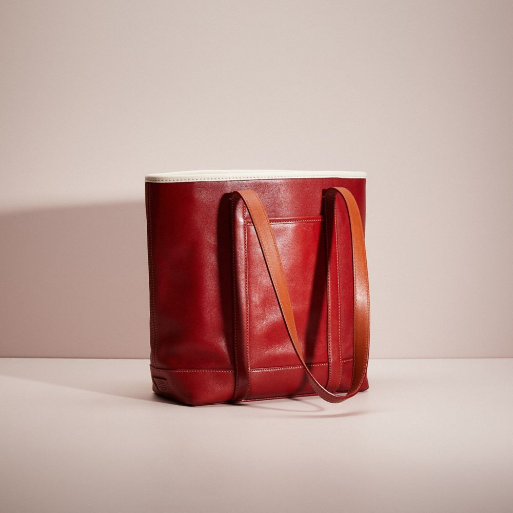 Upcrafted Vintage Small Leather Book Tote