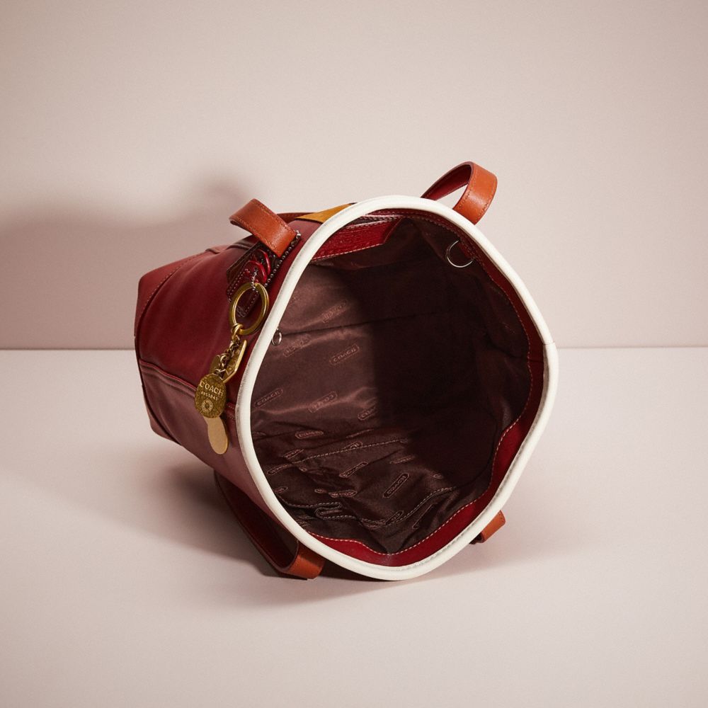 Upcrafted Vintage Small Leather Book Tote