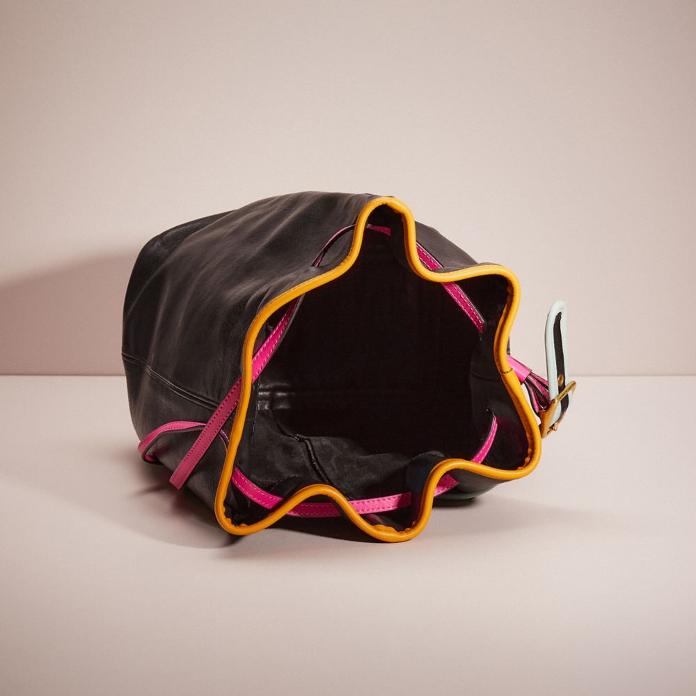 Upcrafted Vintage Drawstring Bucket Bag