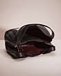 COACH®,UPCRAFTED HADLEY HOBO,Polished Pebble Leather,Large,Gold/Black,Inside View,Top View