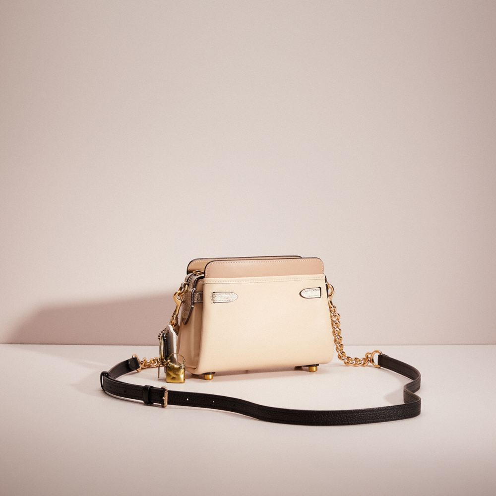 Upcrafted Tate 18 Crossbody With Snakeskin Detail