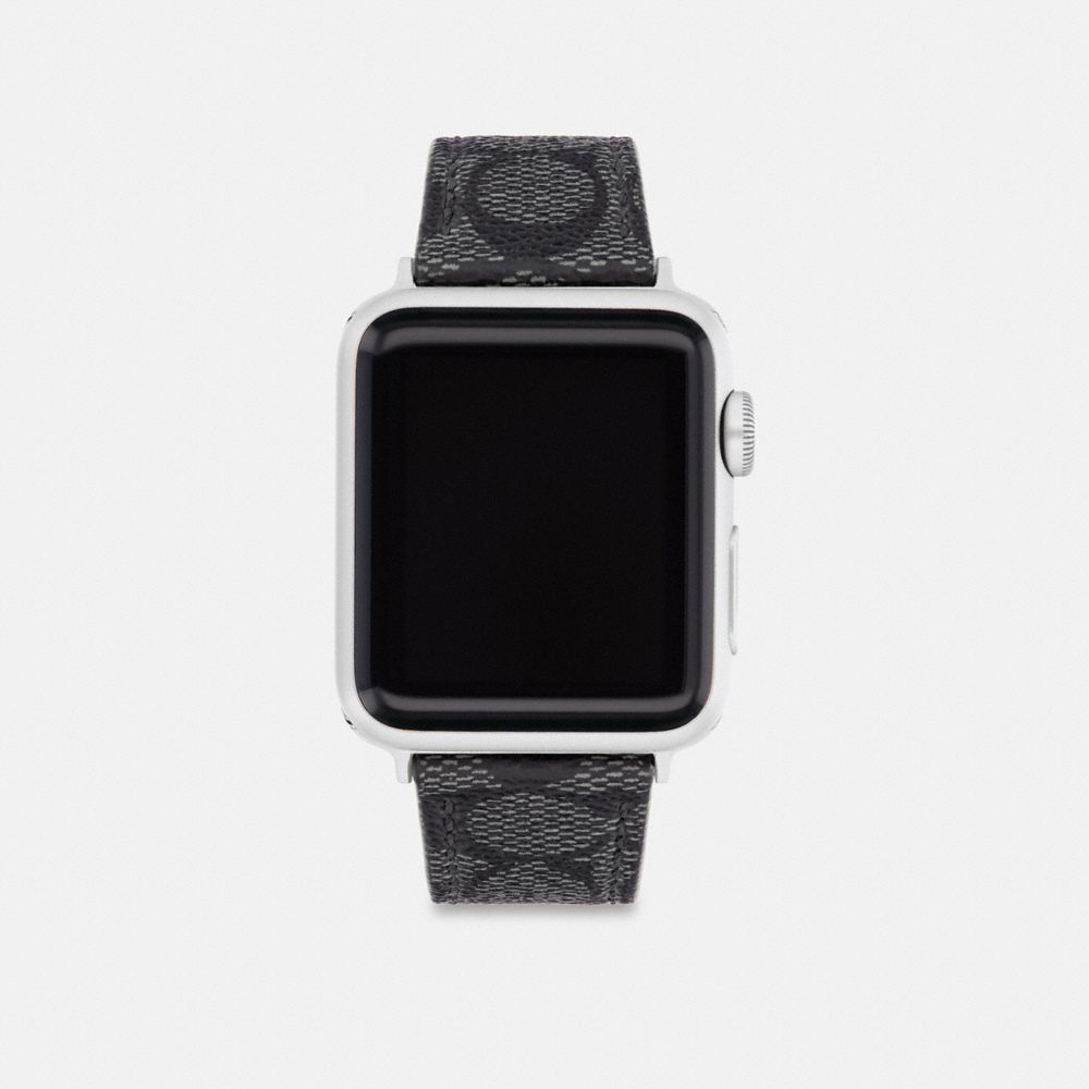 COACH Apple Watch® 38mm/40mm Saddle Chain Strap at Von Maur