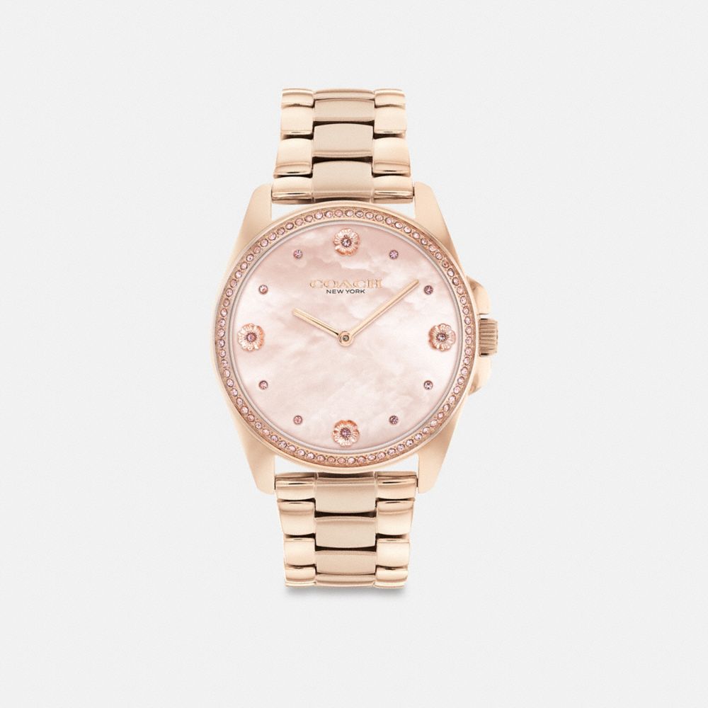 Coach tatum outlet watch pink