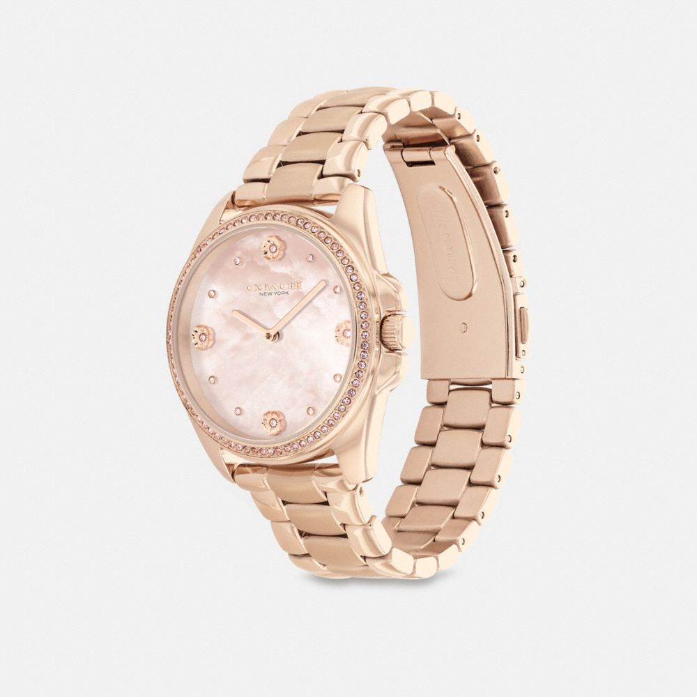 COACH®,Greyson Watch, 36 Mm,,Angle View