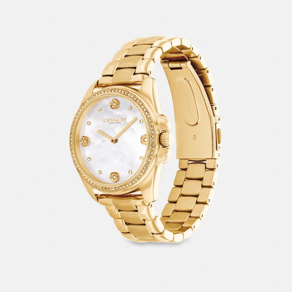 COACH®,Greyson Watch, 36 Mm,,Angle View