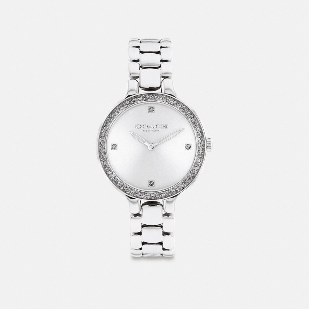 Coach watch best sale stainless steel