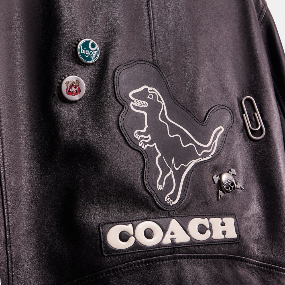 Upcrafted Leather Racer Jacket