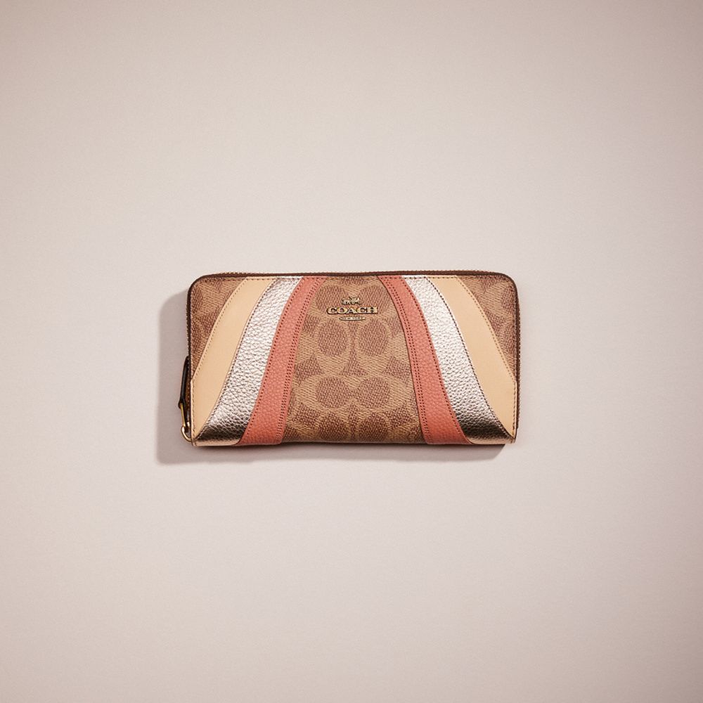 Coach patchwork wallet store
