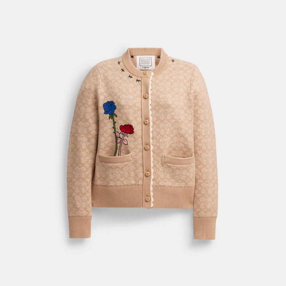 COACH®: Coach X Observed By Us Signature Knit Set Cardigan