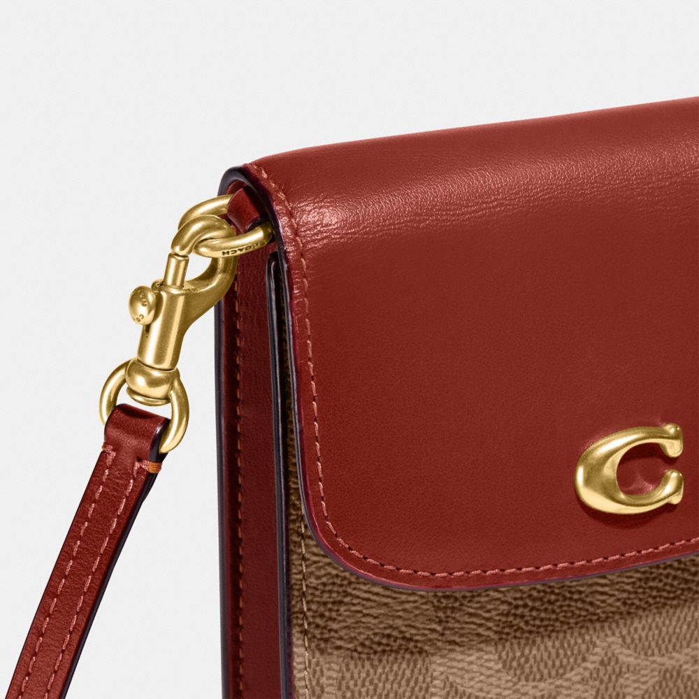 Coach Monogram Phone Crossbody Bag - Farfetch