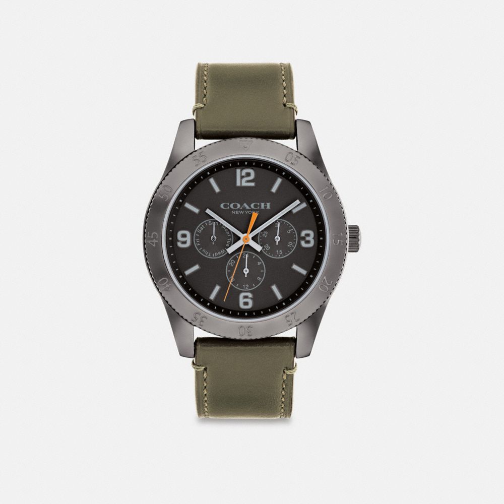 COACH®,Casey Watch, 42 Mm,,Front View