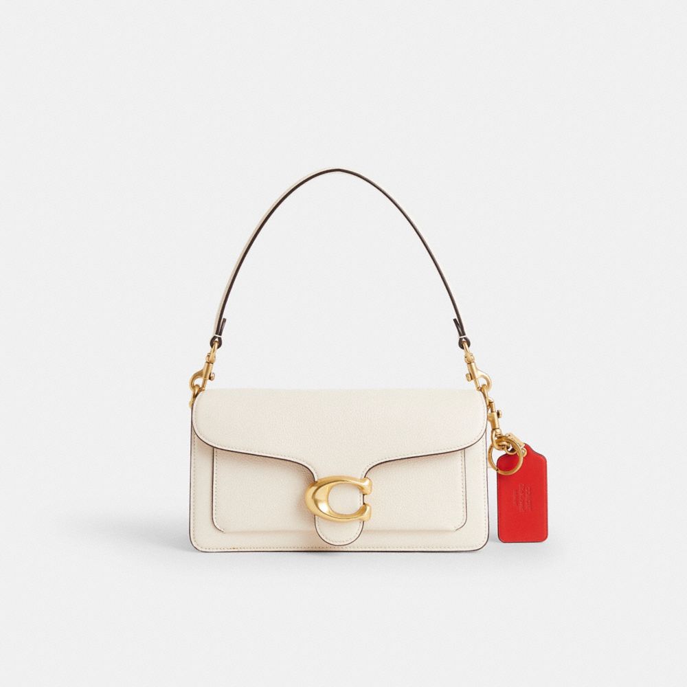COACH®,Remade Hangtag Bag Charm,Engraving,Logo,Casual,Red,Angle View
