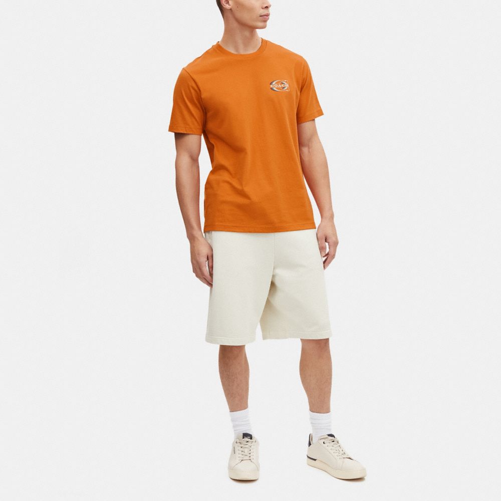 COACH®,シグネチャー グラディエント Tシャツ,トップス&パンツ,ｵﾚﾝｼﾞ