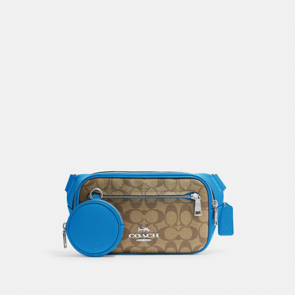 COACH Outlet Elias Belt Bag In Colorblock Signature Canvas