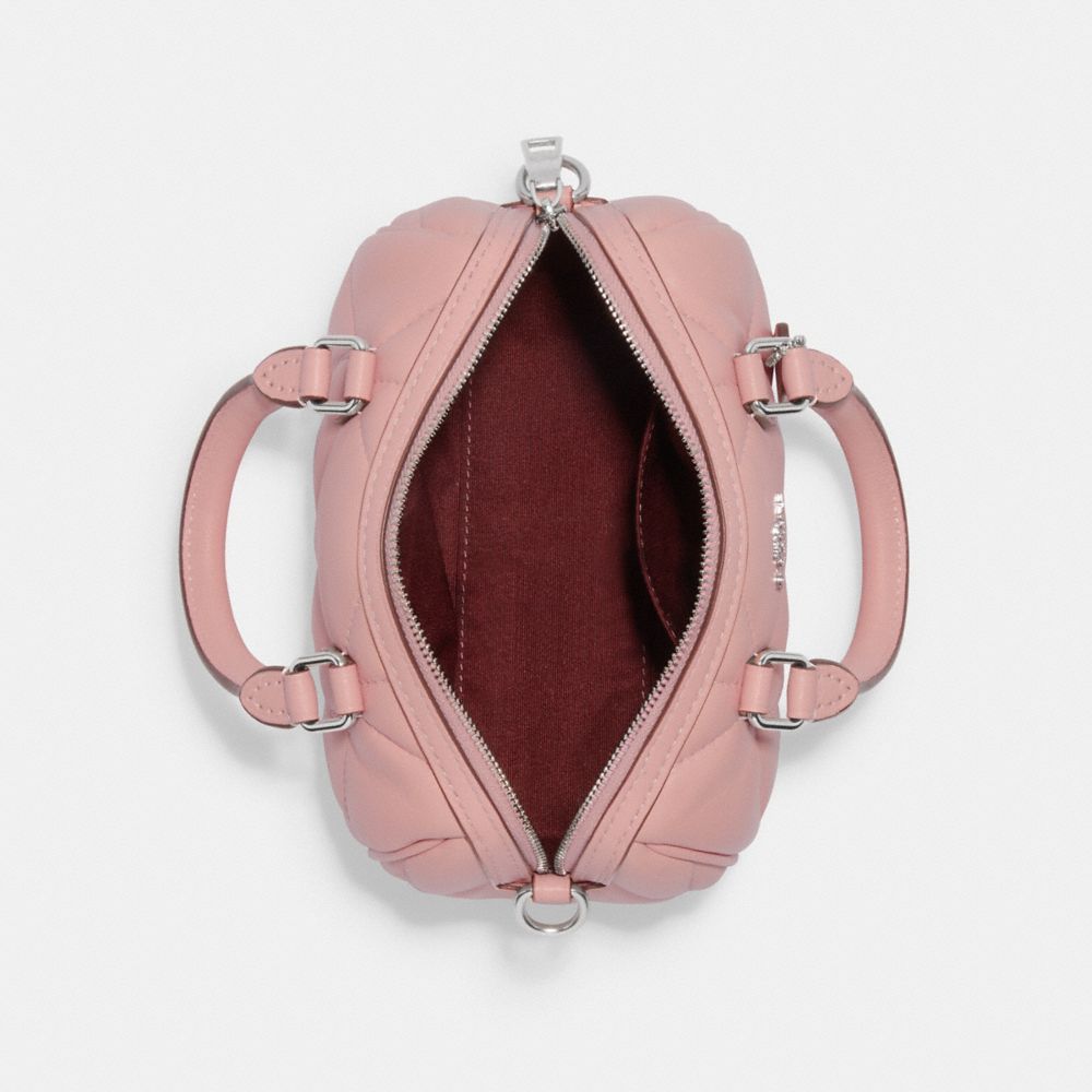 COACH®,Mini Rowan Crossbody With Puffy Diamond Quilting,,Inside View,Top View