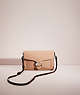 COACH®,RESTORED TABBY CHAIN CLUTCH,Light Antique Nickel/Taupe,Front View