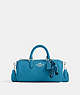 COACH®,LACEY CROSSBODY,Leather,Silver/Electric Blue,Front View