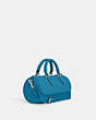 COACH®,LACEY CROSSBODY,Leather,Silver/Electric Blue,Angle View