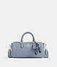 COACH®,LACEY CROSSBODY,Leather,Small,Silver/Grey Mist,Front View
