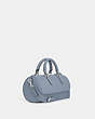 COACH®,LACEY CROSSBODY,Leather,Small,Silver/Grey Mist,Angle View