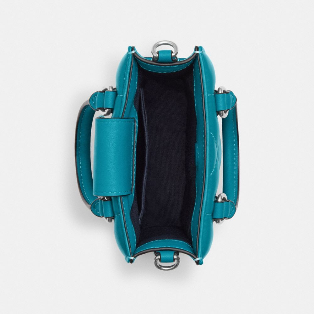 COACH®,ノース サウス ミニ トート・パフィー ダイヤモンド キルティング,ミニバッグ&お財布ショルダー,