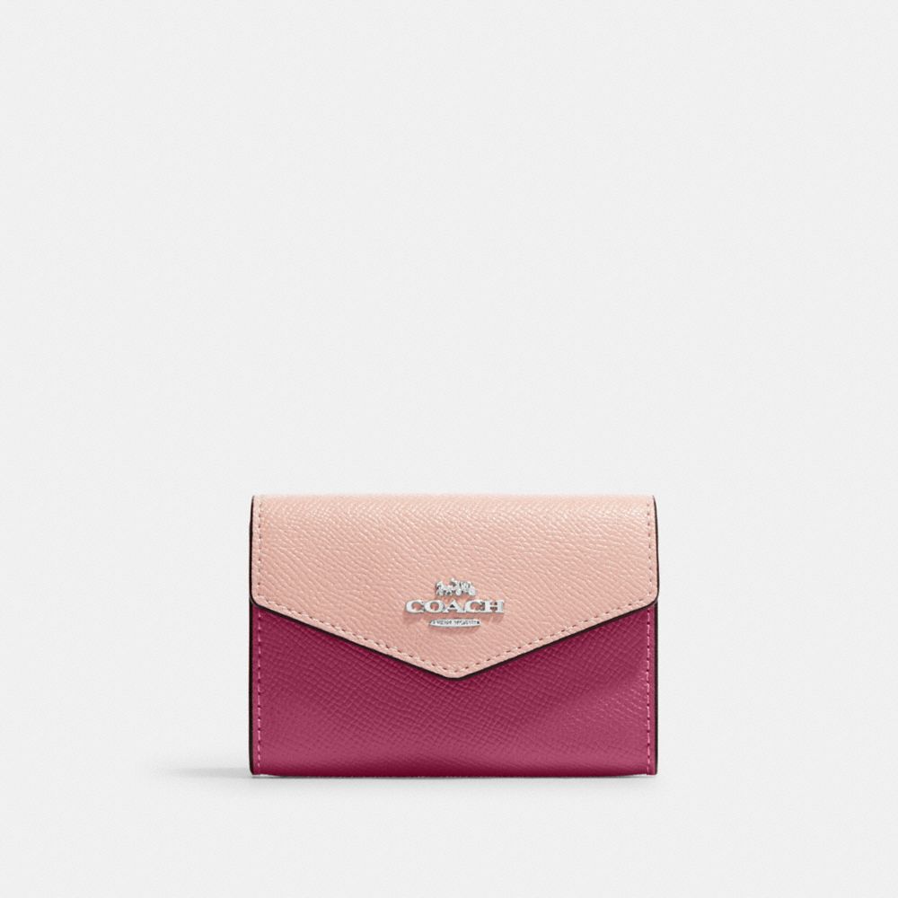 Coach Multifunction Card Case In Colorblock