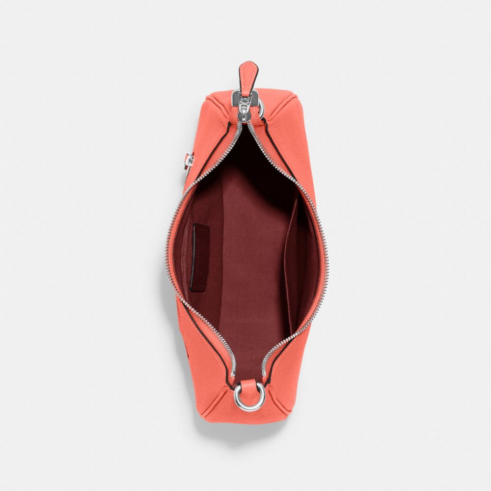 COACH®,Teri Hobo Bag With Signature Canvas,,Inside View,Top View