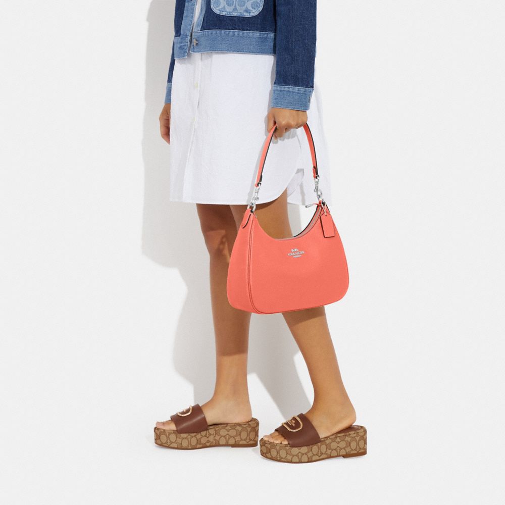 COACH®,Teri Hobo Bag With Signature Canvas,,Detail View
