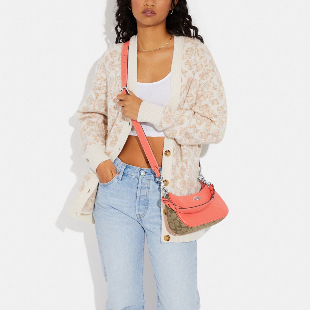 COACH®  Teri Shoulder Bag In Signature Canvas