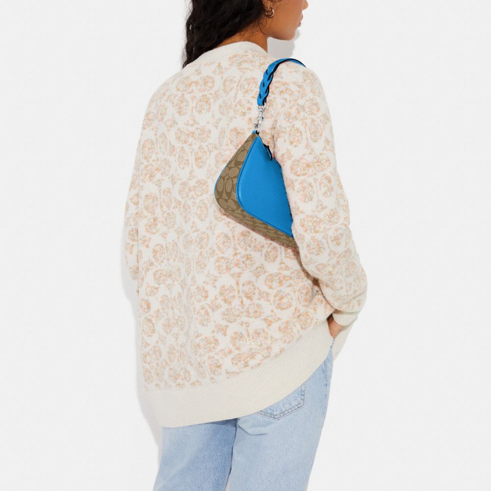 COACH®,Teri Shoulder Bag In Signature Canvas,,Detail View