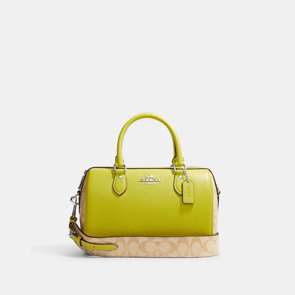 Coach CH282 Rowan Satchel IN Canary