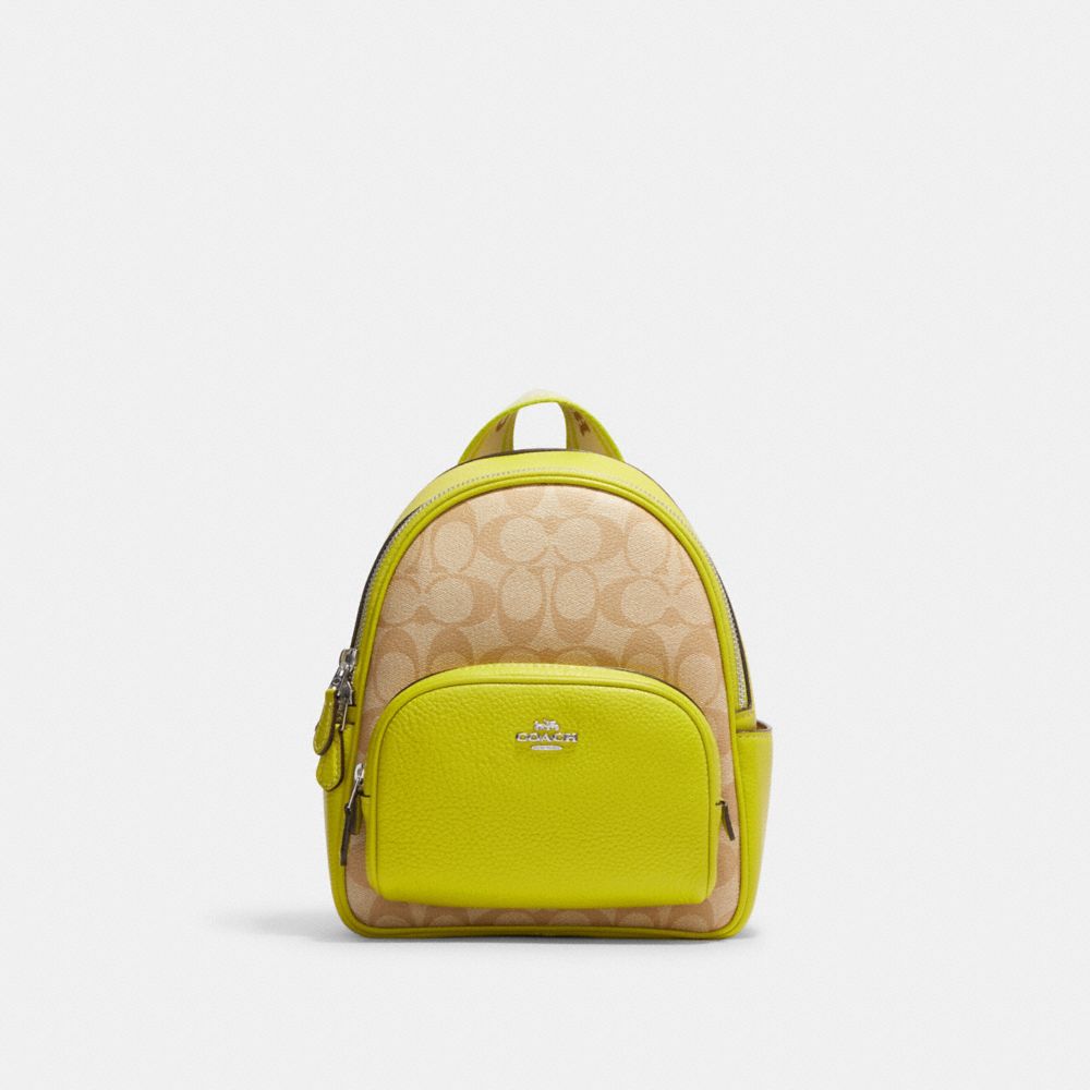 COACH® Mini Court Backpack In Signature Canvas