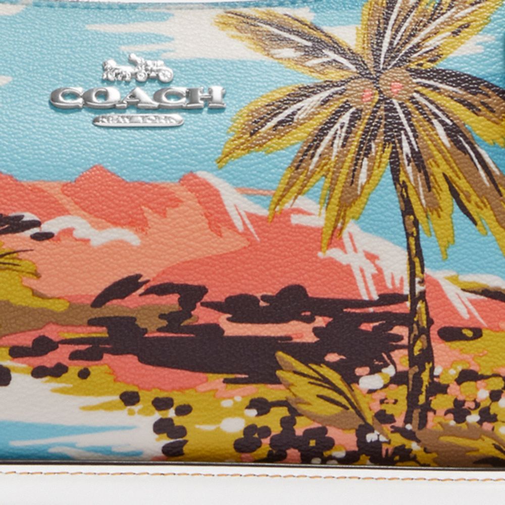 ☑️全国発送無料【未使用】COACH ハワイアン　ショルダーバッグ　ポーチ