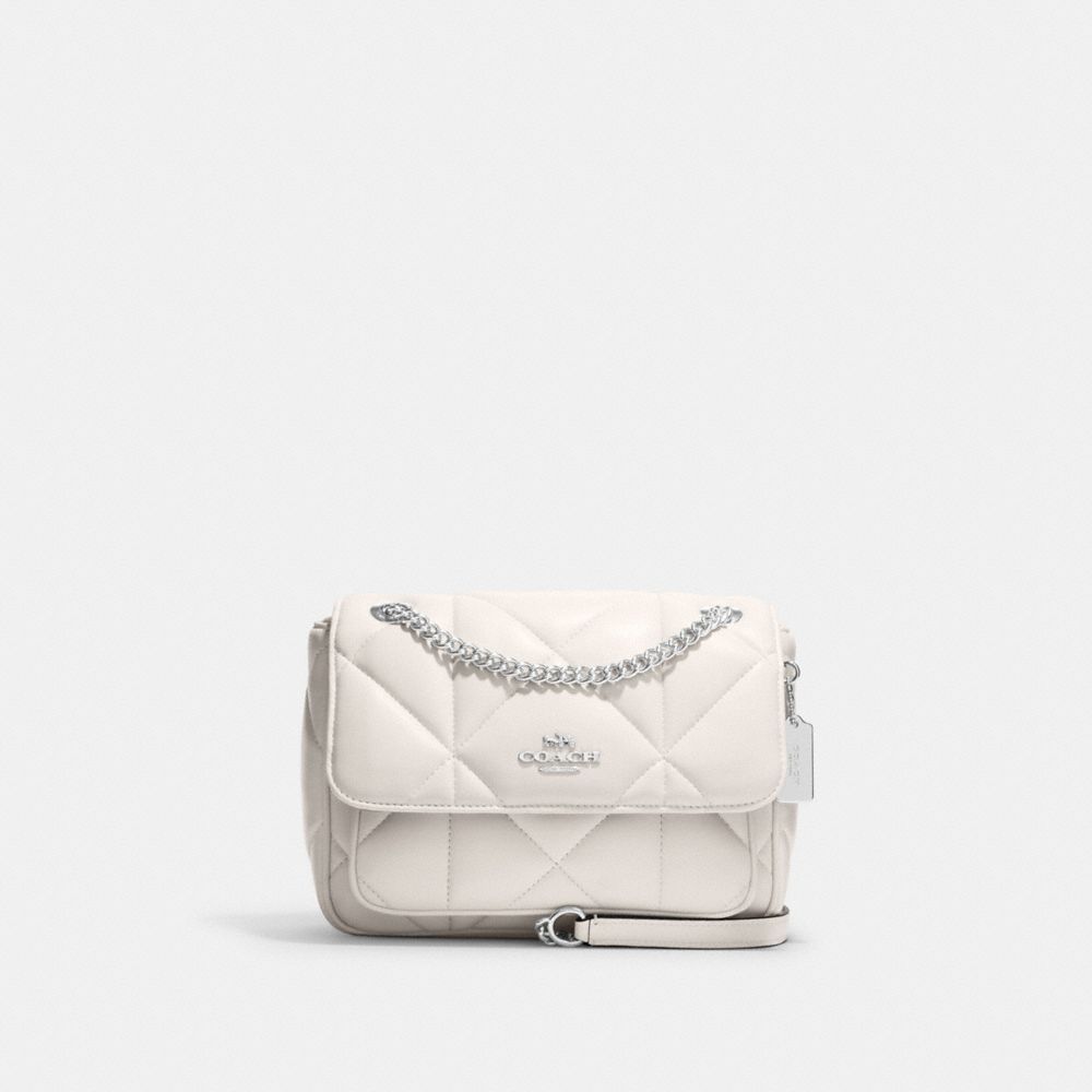 Leather crossbody bag Coach White in Leather - 30762749