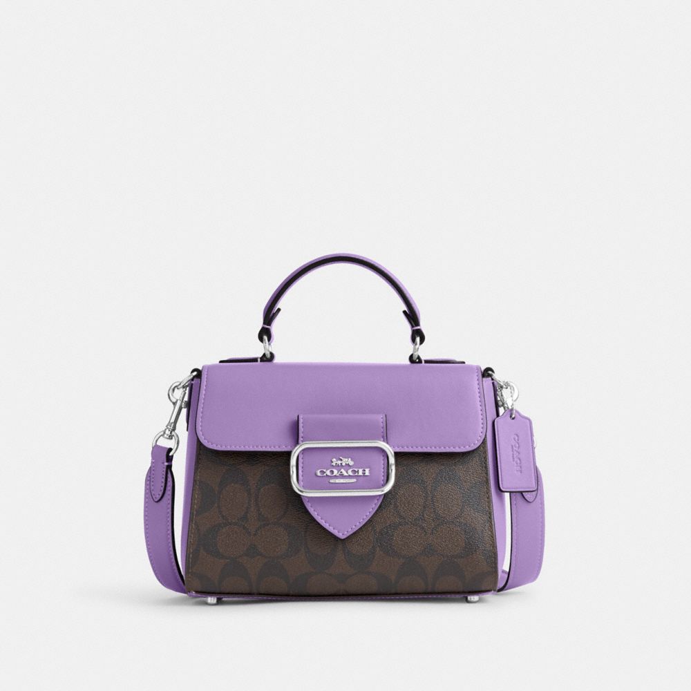 Coach Outlet Morgan Shoulder Bag in Purple