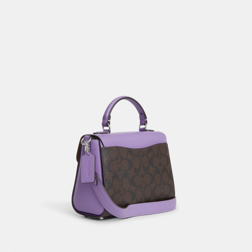 Coach Outlet Morgan Shoulder Bag in Purple