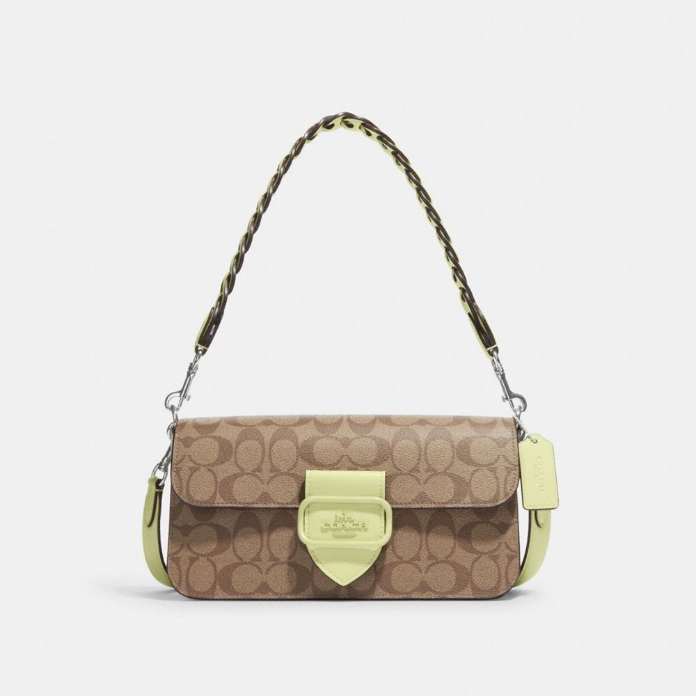 COACH®  Morgan Shoulder Bag In Signature Canvas