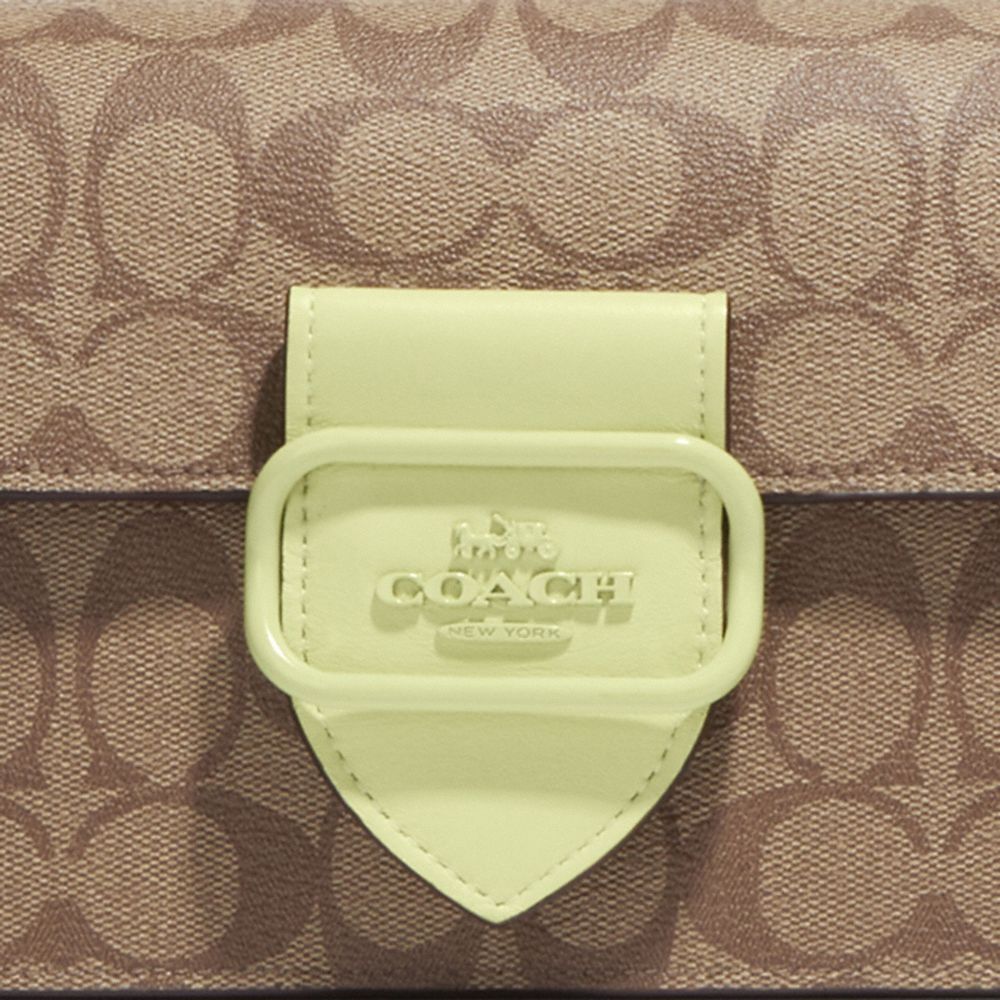COACH®,Morgan Shoulder Bag In Signature Canvas,,Detail View