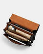 COACH®,KLARE CROSSBODY BAG,Leather,Medium,Gold/Black,Inside View, Top View