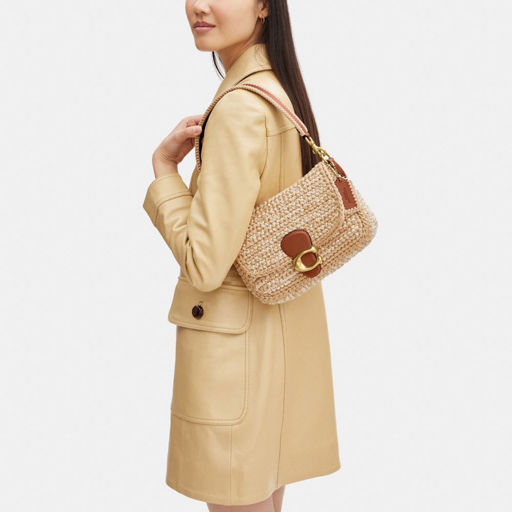 COACH®,Soft Tabby Shoulder Bag With Crochet,,Detail View