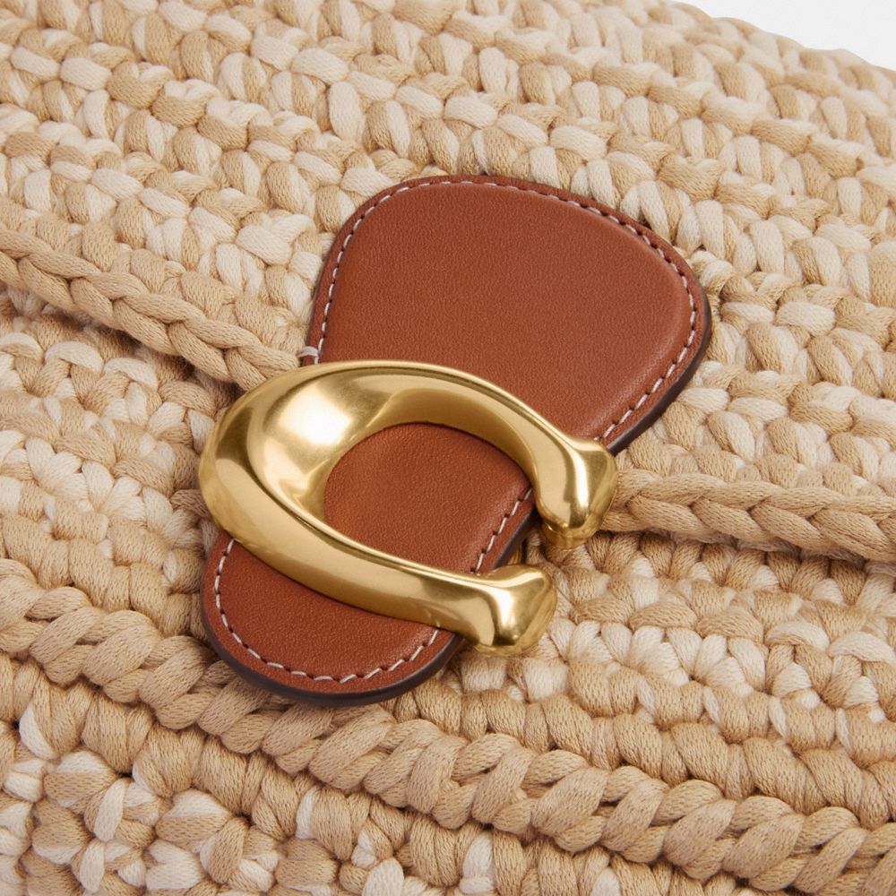 COACH®,Soft Tabby Shoulder Bag With Crochet,,Closer View