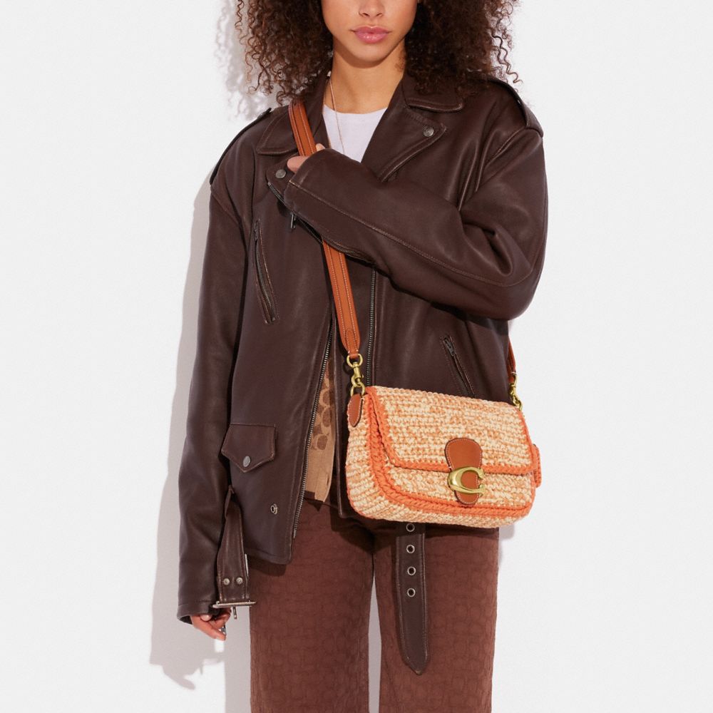 COACH®,Soft Tabby Shoulder Bag With Crochet,,Detail View