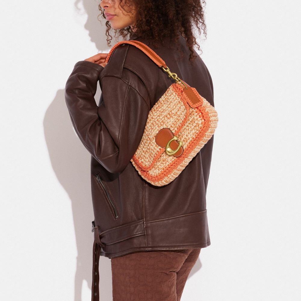 COACH®,Soft Tabby Shoulder Bag With Crochet,,Detail View