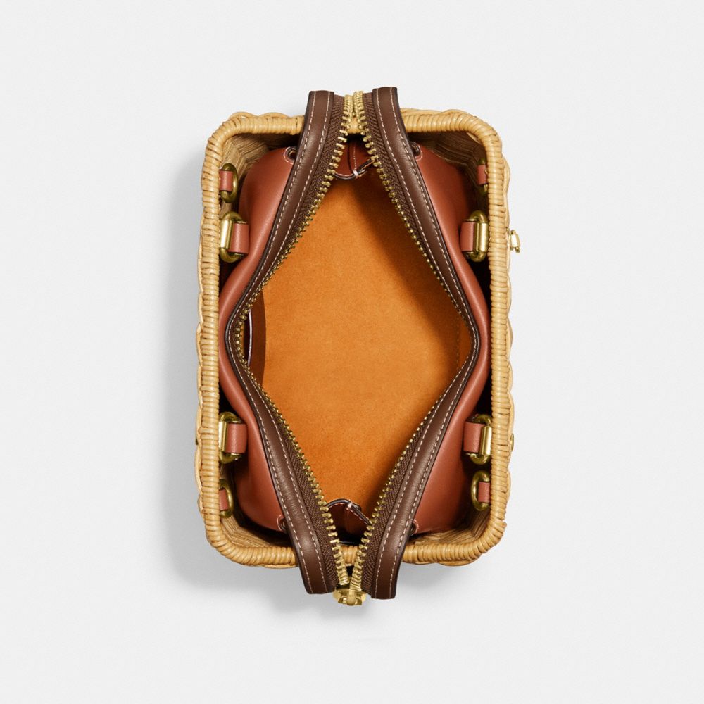 COACH®,Rogue 20 In Wicker,,Inside View,Top View
