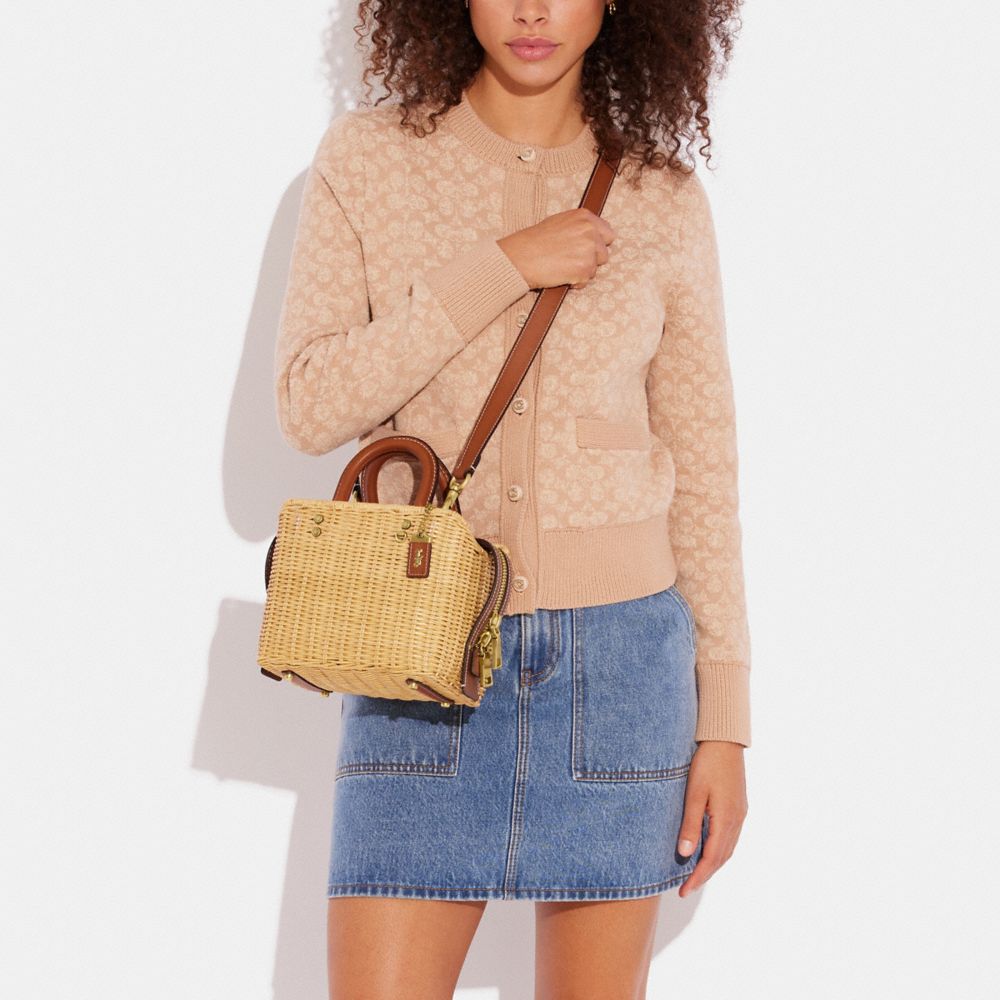 COACH®,Rogue 20 In Wicker,,Detail View